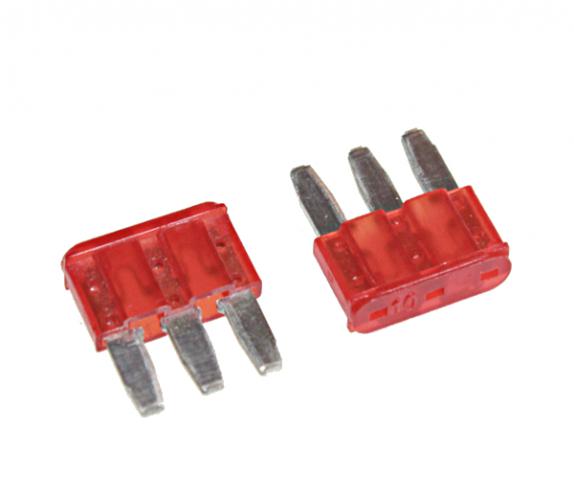 904925 Предохранитель MICRO3 10А (14,3x4,2мм,h18,2) APF-106